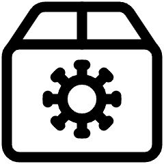 Covid Carrier Packages Icon from Ultimate Regular Set