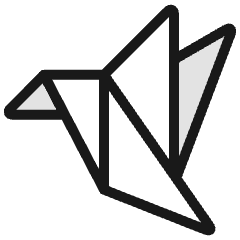 Crafts Origami Icon from Ultimate Colors Set