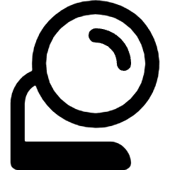 Model Magnifying Stand Icon from Ultimate Bold Set