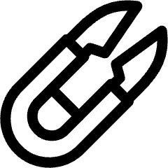 Thread Cutter Icon from Ultimate Regular Set