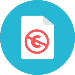Copyright File Icon from Kameleon Colors Set