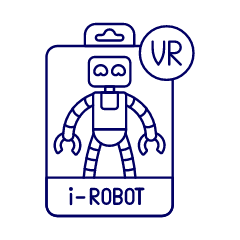 Vr Robot 1 Illustration from UX Line Set