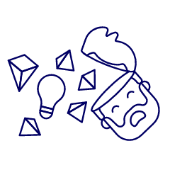 Creative Brain 1 Illustration from UX Line Set