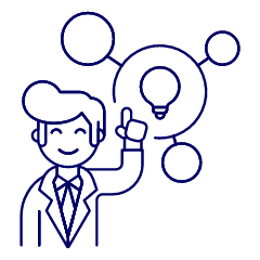 Creative Thinking 2 Illustration from UX Line Set