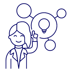 Creative Thinking 4 Illustration from UX Line Set