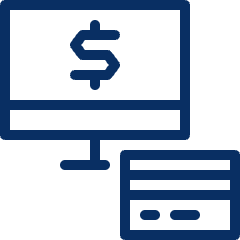 Credit Card Application PC Icon from Cyber Line Set