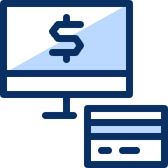 Credit Card Application PC Icon from Cyber Duotone Set