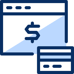 Credit Card Application Window Icon from Cyber Duotone Set