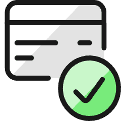 Credit Card Check Icon from Ultimate Colors Set