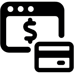 Credit Card Online Payment Icon from Ultimate Bold Set