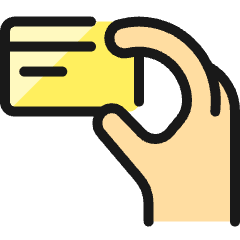 Credit Card Scan Icon from Ultimate Colors Set