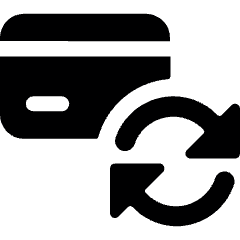 Credit Card Sync Icon from Ultimate Bold Set