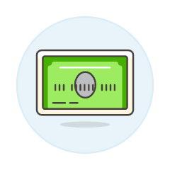 Credit Card Standard Illustration from UX Colors Set