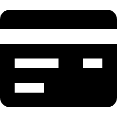 Credit Card Icon from Nova Solid Set