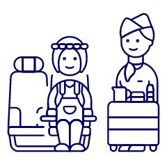 Air Crew Trolley 2 Illustration from UX Line Set