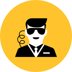 Secret Agent Icon from Kameleon Pop Set