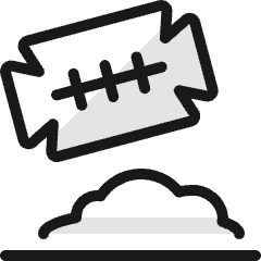 Crime Razor Icon from Ultimate Colors Set
