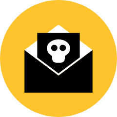 Death Letter Icon from Kameleon Pop Set