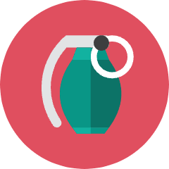 Grenade Icon from Kameleon Colors Set
