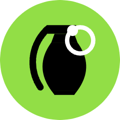 Grenade Icon from Kameleon Pop Set