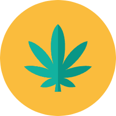 Marijuana Icon from Kameleon Colors Set