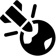 Rocket Attack Global Icon from Ultimate Bold Set