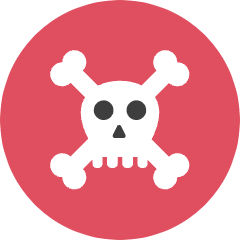 Skull Icon from Kameleon Colors Set