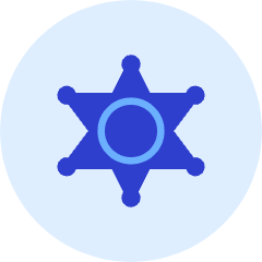 Star Sheriff Icon from Kameleon Duo Set