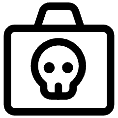 Suitcase Crime Icon from Ultimate Regular Set