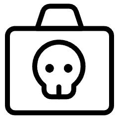 Suitcase Crime Icon from Ultimate Light Set