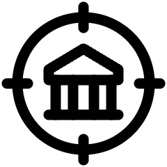 Target Location Aim Icon from Ultimate Regular Set