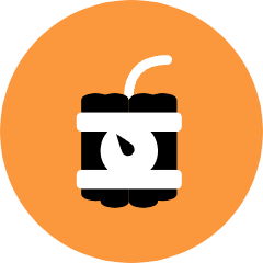 Time Bomb Icon from Kameleon Pop Set