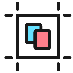Artboard Shapes Icon from Ultimate Colors Set