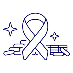 Health Charity Donation Illustration from UX Line Set
