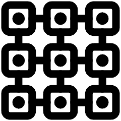 Crypto Blockchain Technology Icon from Ultimate Regular Set