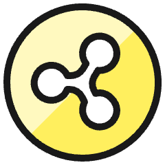 Crypto Currency Ripple Icon from Ultimate Colors Set