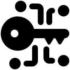 Crypto Encryption Key Icon from Ultimate Bold Set