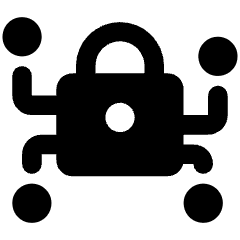 Crypto Encryption Lock Icon from Ultimate Bold Set