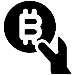 Crypto Hold 1 Icon from Ultimate Bold Set