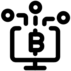 Crypto Mining Icon from Ultimate Regular Set