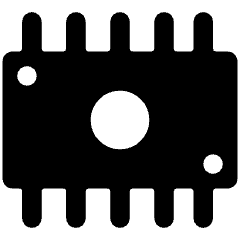 Crypto Money Chip Icon from Ultimate Bold Set