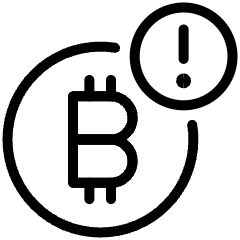 Crypto Notification Icon from Ultimate Light Set