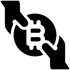 Crypto Trade Icon from Ultimate Bold Set