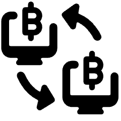 Crypto Transaction Monitor Icon from Ultimate Bold Set