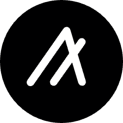 Virtual Coin Crypto Algorand Icon from Ultimate Bold Set