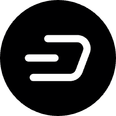 Virtual Coin Crypto Dash Icon from Ultimate Bold Set