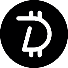Virtual Coin Crypto Digibyte Icon from Ultimate Bold Set