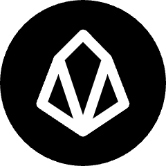 Virtual Coin Crypto Eos Icon from Ultimate Bold Set