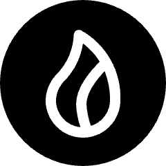 Virtual Coin Crypto Huobi Token Icon from Ultimate Bold Set