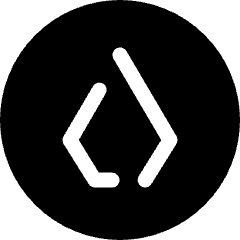 Virtual Coin Crypto Lisk Icon from Ultimate Bold Set